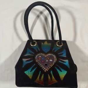 Colorful Heart Design Mini Bag